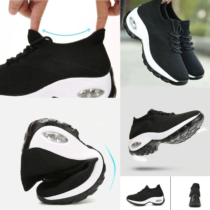 DanasShoes orthopedische dames wandelschoenen in moderne kleur; ontworpen voor comfortabel en pijnvrij lopen.