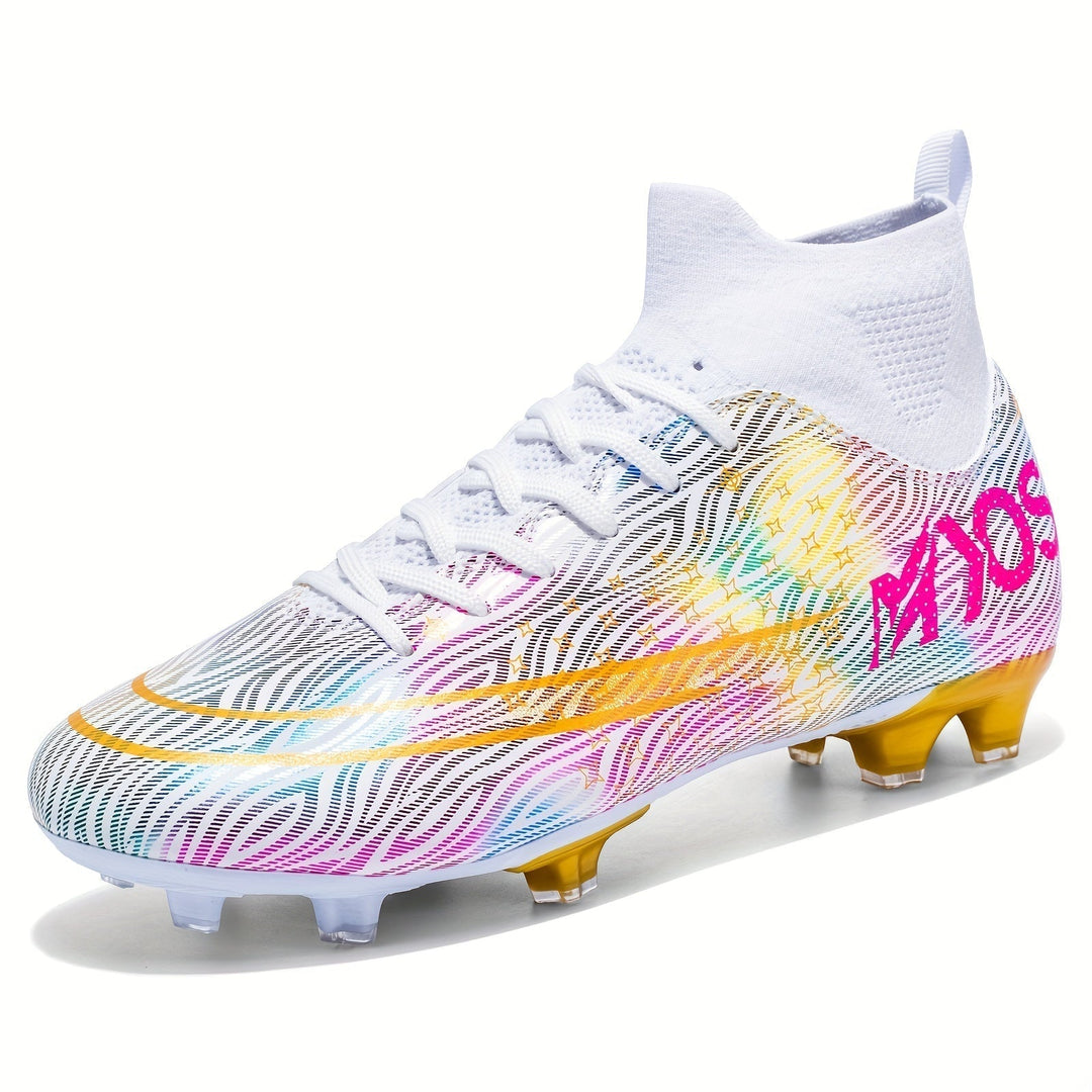 Dario heren voetbalschoenen met superieure grip en hoge enkelondersteuning voor comfort op het veld.