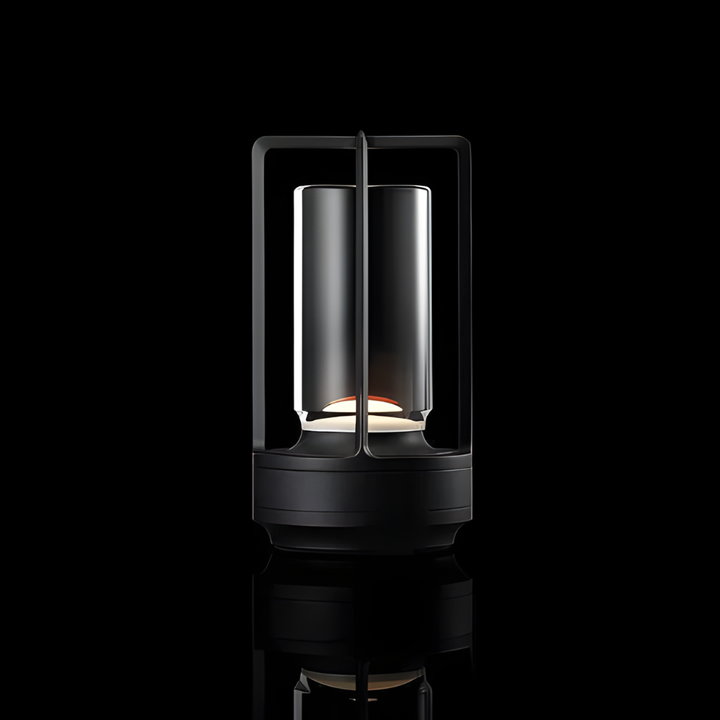 Elegante kristallen LED-lantaarn, modern accentlicht voor binnen, oplaadbaar met touch control.