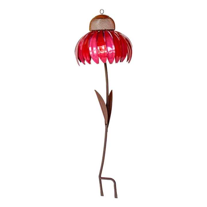 Sfeervolle vogelvoeder bloem voor de tuin, een perfect cadeau voor vogelliefhebbers.