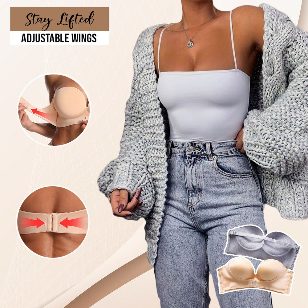 Beige push-up BH voor dames van Dienikes. Modieus ondergoed met optimale ondersteuning en comfort.