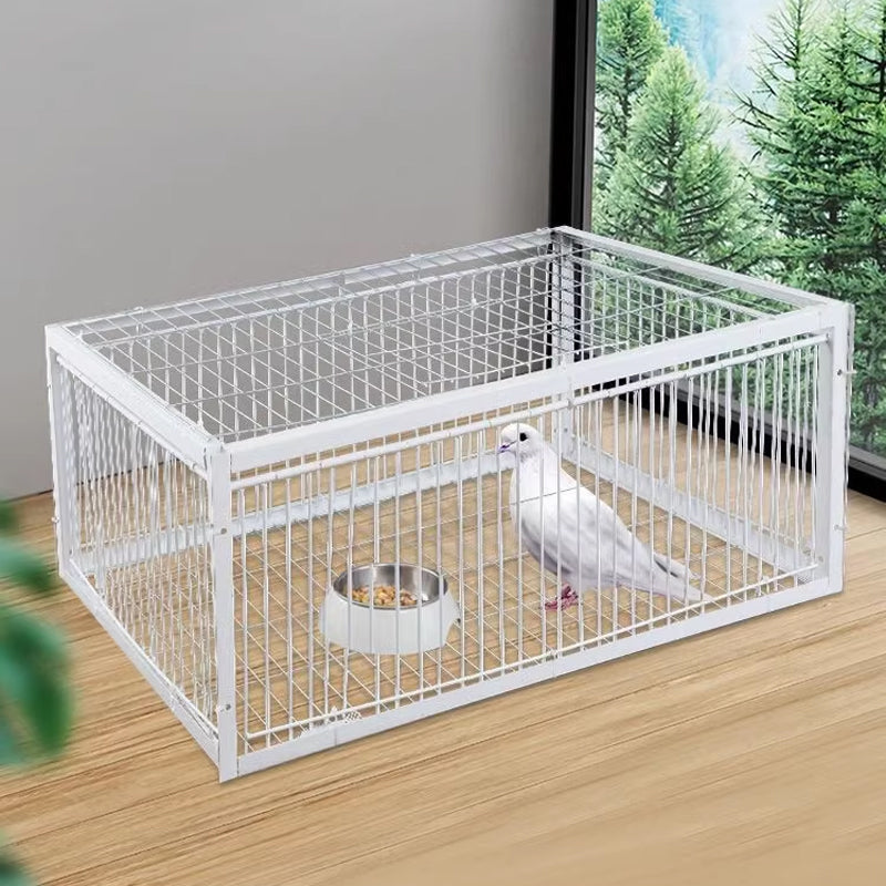 Metaal BirdSafe vogelval met diervriendelijk ontwerp, ideaal voor vogeloverlast buiten, duurzaam en effectief.