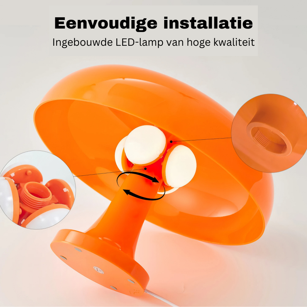 Moderne design tafellamp, Bauhaus, dimbaar en met USB aansluiting voor elk interieur.