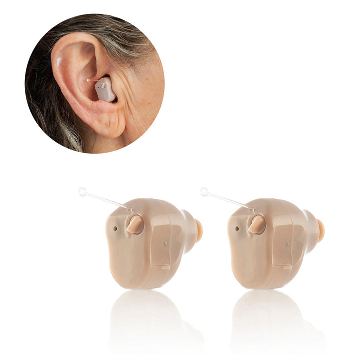 Persoonlijke audio hooroplossing: discreet, comfortabel en krachtig voor helder geluid in elke omgeving.