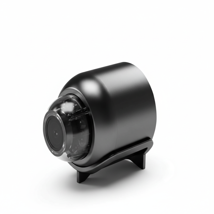 Discrete 1080P WiFi camera voor beveiliging en live bewaking, ideaal als babyfoon met nachtzicht.