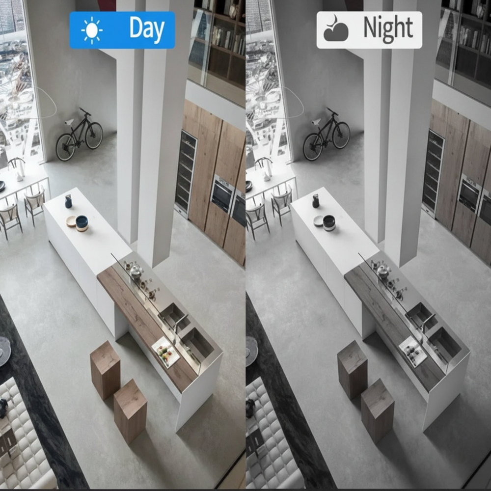 Compacte mini WiFi spy camera 1080P voor onopvallende bewaking, met bewegingssensor en draadloos design.