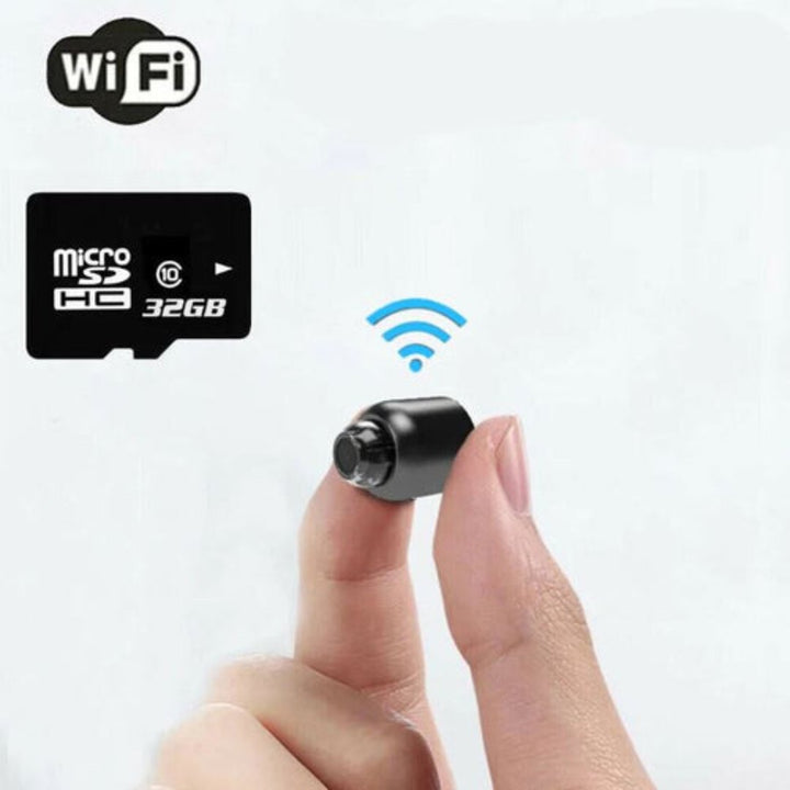 Verborgen spy camera met 1080P resolutie, perfect voor discrete bewaking en beveiliging met live WiFi.