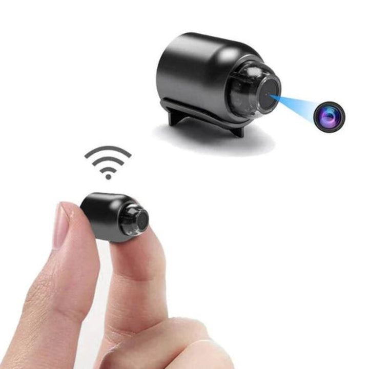 Draadloze 1080P WiFi camera voor scherpe live bewaking, discreet ontwerp met bewegingssensor en nachtzicht.