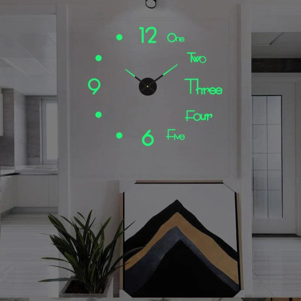 Creëer je eigen stijl met deze DIY wandklok. Moderne en personaliseerbare klok, unieke decoratie.