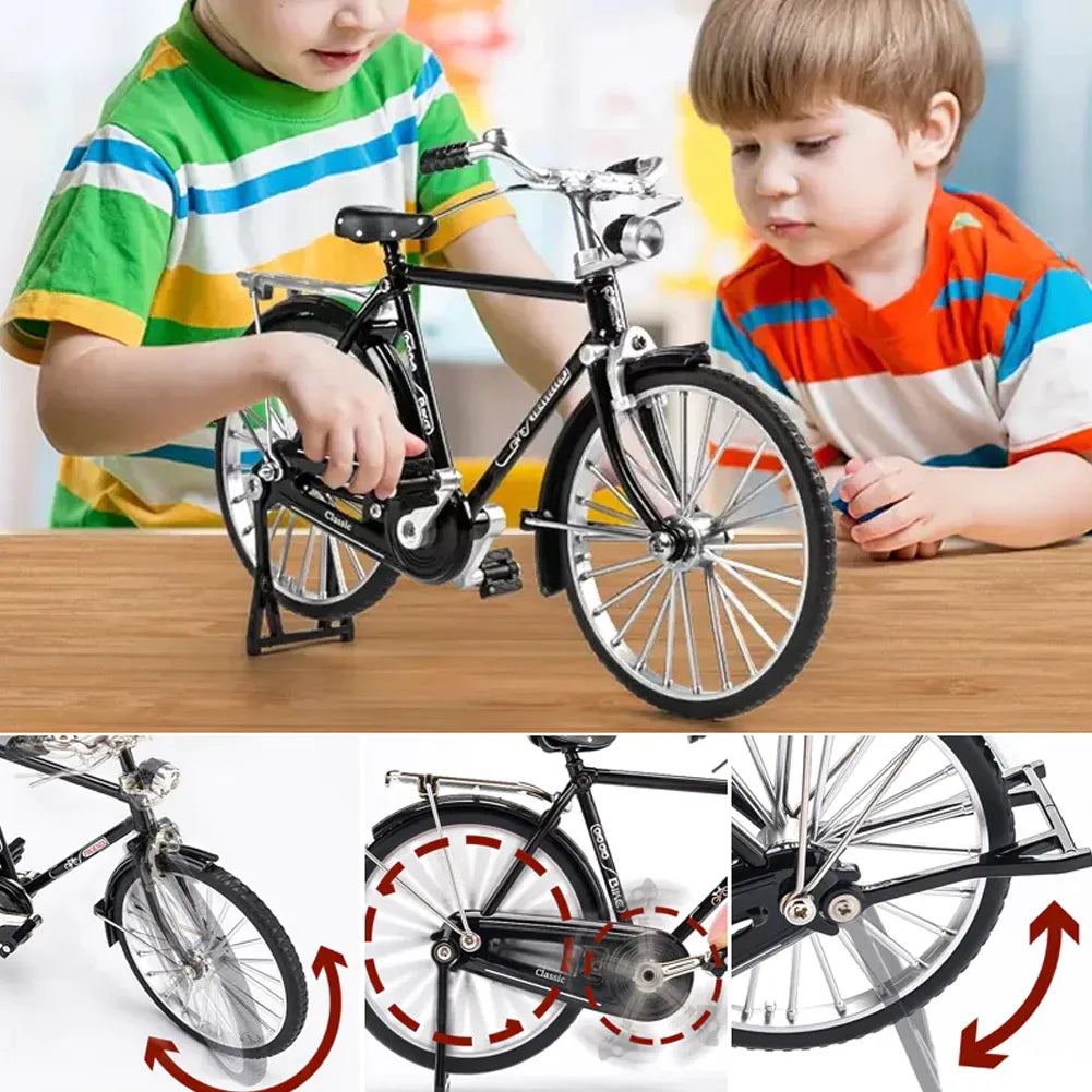 Educatief fietsmodel ClassiCycle voor jong en oud. Stimuleert creativiteit met deze leuke doe-het-zelf knutselset.