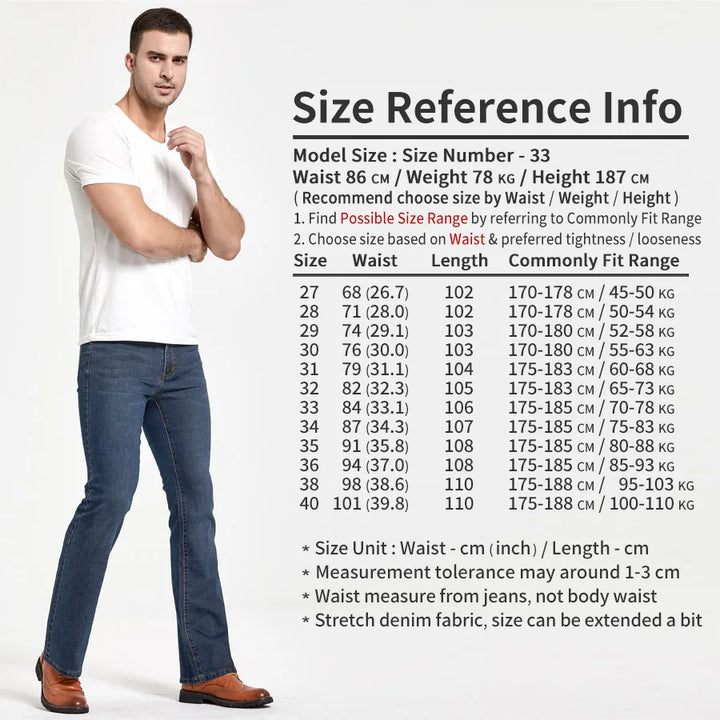 Zwarte slim fit bootcut jeans Lucas, moderne herenjeans voor dagelijks comfort en stijl.