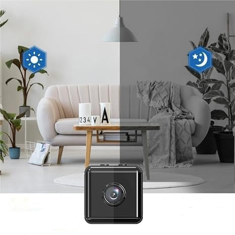 Beveilig uw huis met de SecureView 1080P mini WiFi camera. Draadloos, bewegingsdetectie en helder nachtzicht.