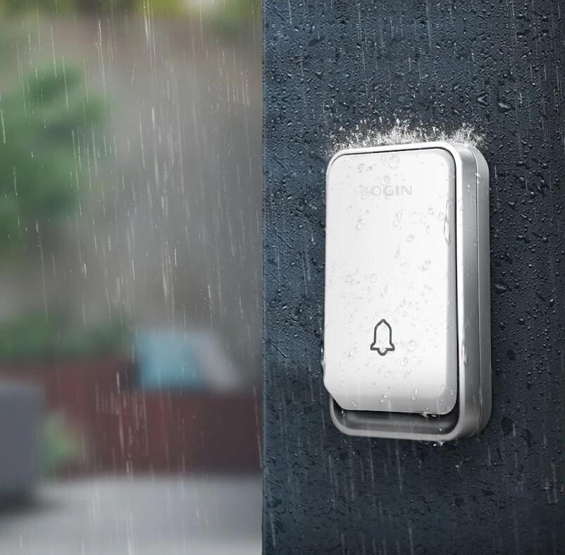 Energiezuinige draadloze deurbel zonder batterij; waterdicht en slimme beveiliging voor elk huis. Makkelijk te installeren.