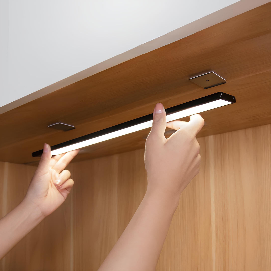 GlowMotion draadloze LED lamp met slimme bewegingssensor technologie.