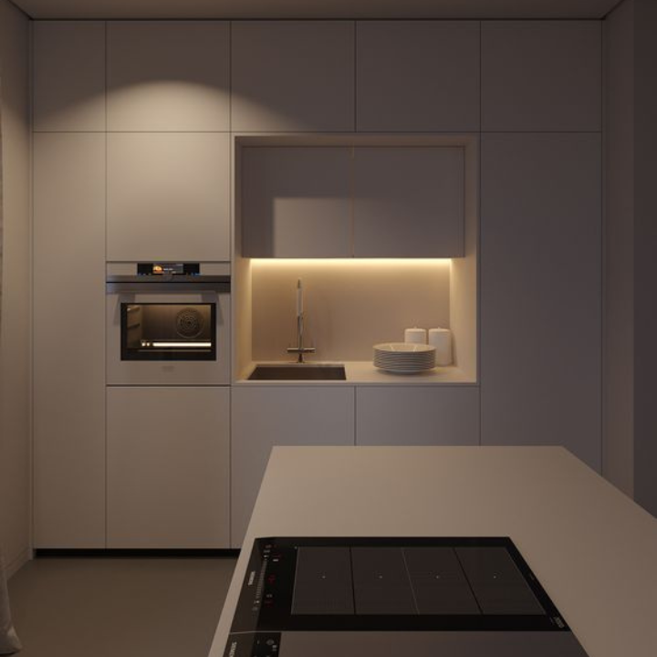 Slimme energiezuinige LED verlichting met bewegingssensor voor thuis.