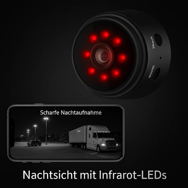 Betrouwbare draadloze achteruitrijcamera met HD en nachtzicht voor campers. Veilig parkeren.