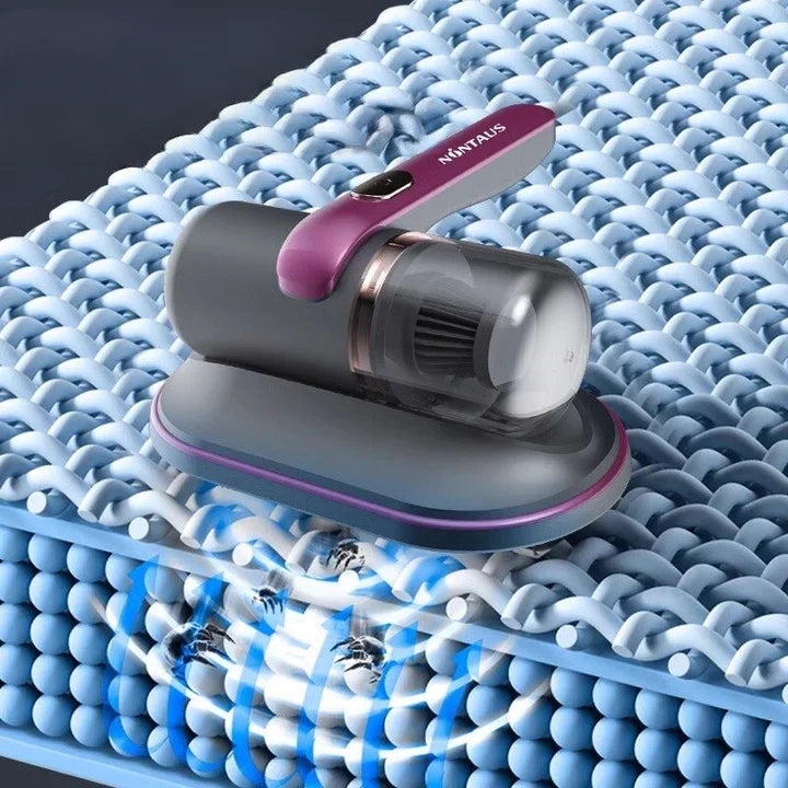 Krachtige UV-matrasreiniger, elimineert huisstofmijt en bacteriën voor een gezonde, allergievrije slaapomgeving.