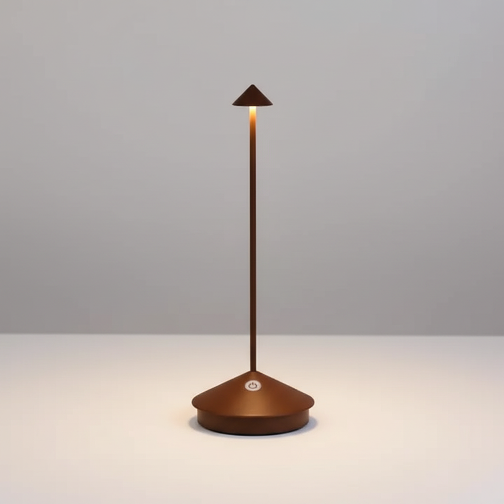 Draadloze LED tafellamp ModernLumin, dimbaar, perfect voor binnen & buiten sfeer.