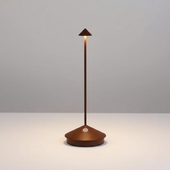 Draadloze LED tafellamp ModernLumin, dimbaar, perfect voor binnen & buiten sfeer.