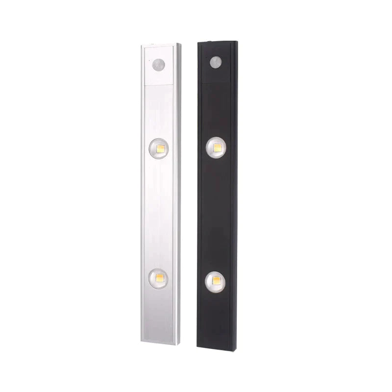 Draadloze oplaadbare LED wandlamp met bewegingssensor, flexibele interieurverlichting zonder kabels.