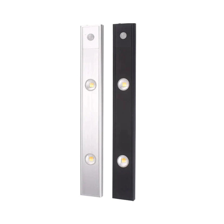 Draadloze oplaadbare LED wandlamp met bewegingssensor, flexibele interieurverlichting zonder kabels.