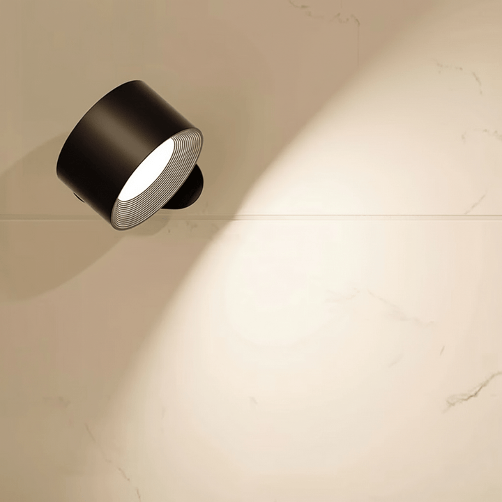 Eenvoudig te monteren draadloze LED wandlamp in Scandinavische stijl. Inclusief afstandsbediening voor optimale sfeer.