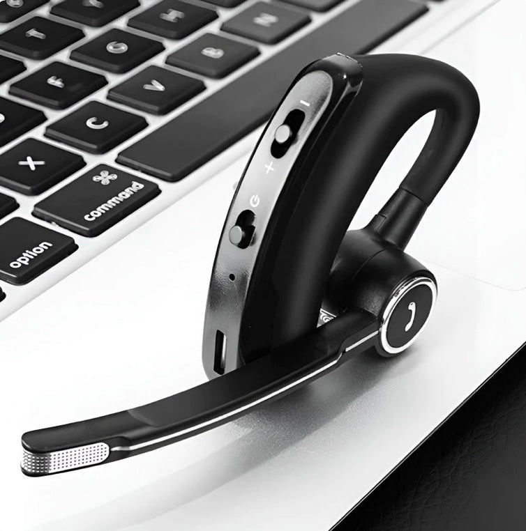 Draadloze SoundSync sportheadset, ideaal voor handsfree bellen en muziek luisteren tijdens het sporten.