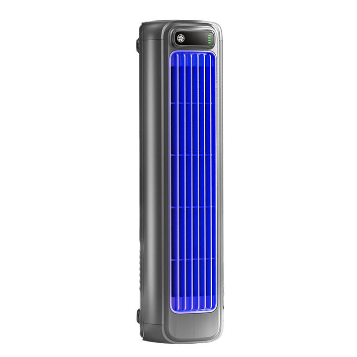Innovatieve bladloze technologie in deze compacte draagbare airco ventilator voor efficiënte verkoeling.