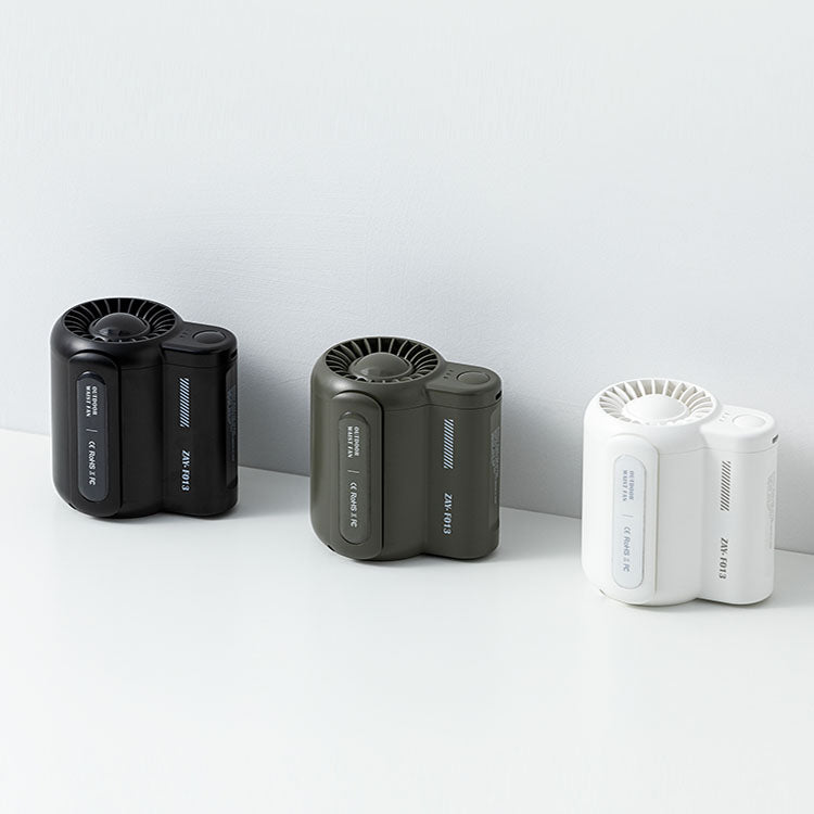 Compacte mini ventilator, eenvoudig mee te nemen. Ideaal als zomer accessoire voor snelle verkoeling.
