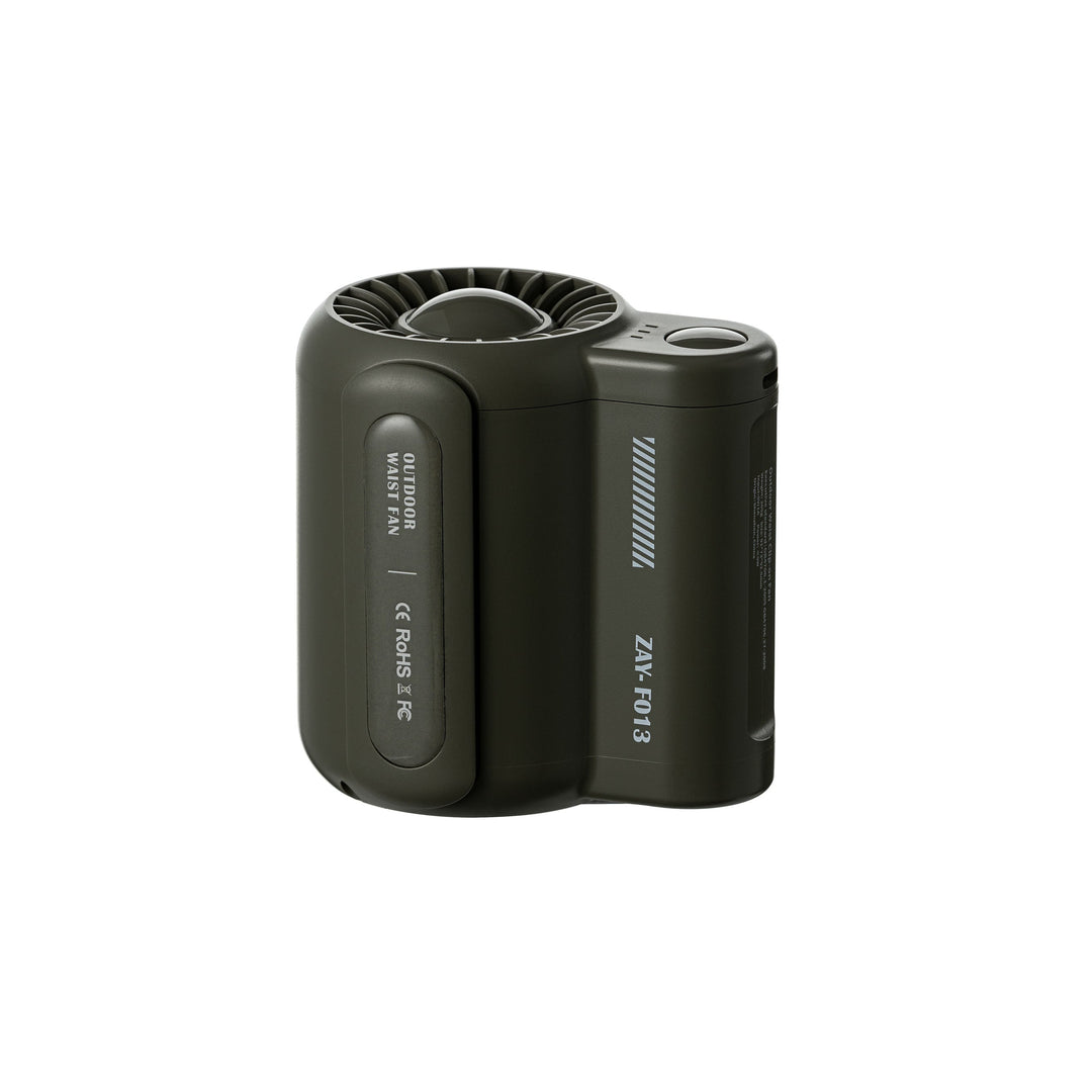 Stijlvolle draagbare clip ventilator biedt verfrissende lucht, waar je ook bent. USB-oplaadbaar gemak.