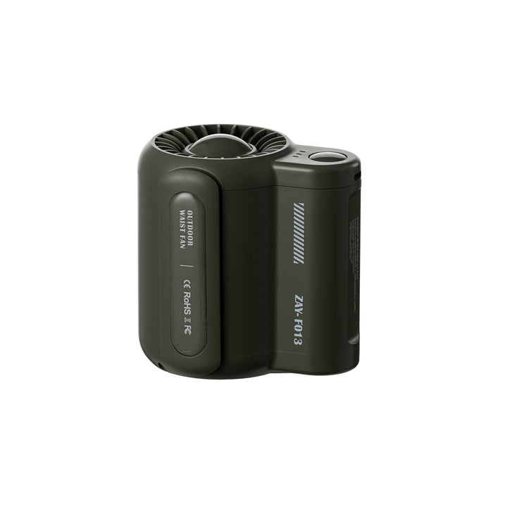 Stijlvolle draagbare clip ventilator biedt verfrissende lucht, waar je ook bent. USB-oplaadbaar gemak.