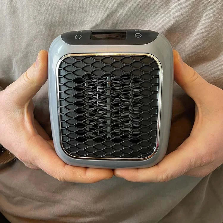 Deze compacte kachel biedt snelle en energiezuinige ruimteverwarming voor elke kamer, veelzijdig.