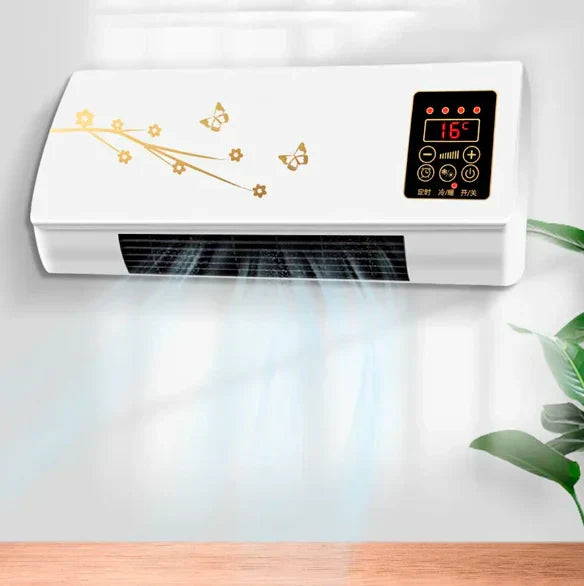 Stille draagbare aircooler die efficiënte klimaatbeheersing biedt; ideaal voor zomerse dagen.