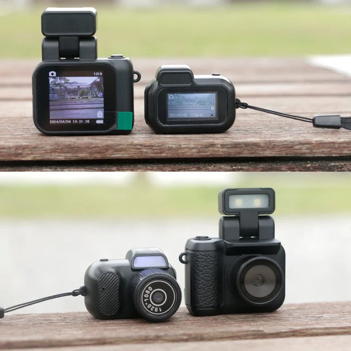 Multifunctionele draagbare mini HD camera. Dit compacte opnameapparaat levert scherpe video's en foto's.