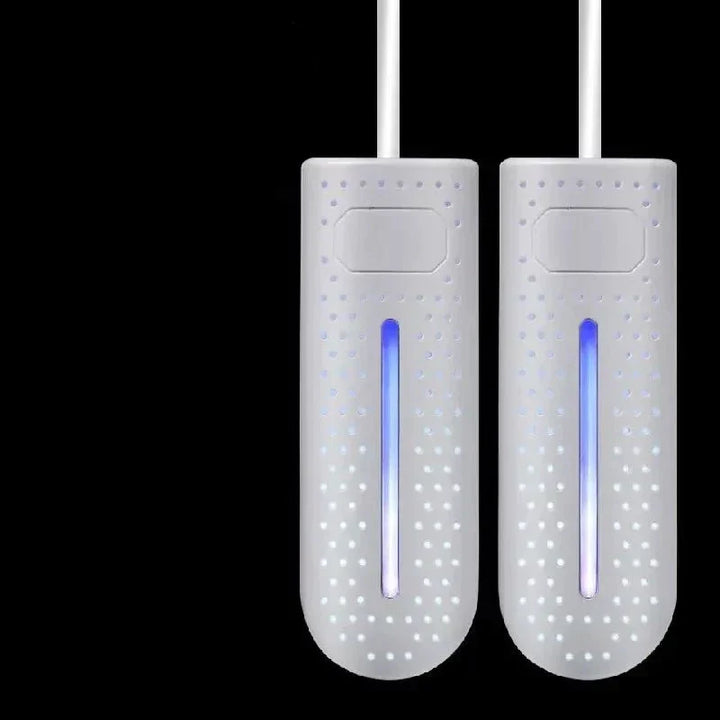 Optimale schoenhygiëne met deze krachtige draagbare UV-schoenendroger en geurverwijderaar.