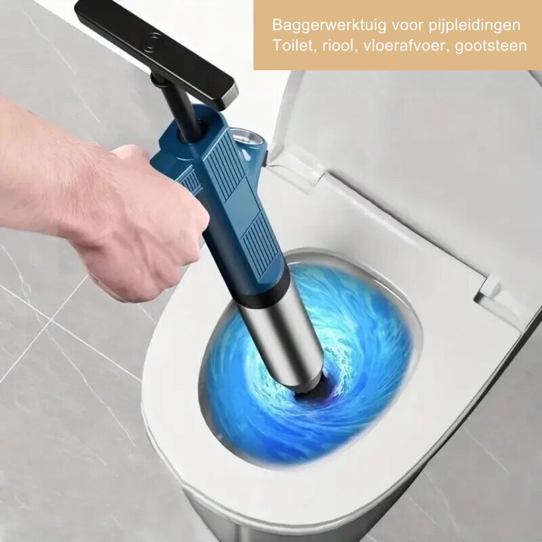 Praktische DrainGlide ontstopper, ideaal voor het ontstoppen van verstoppingen in keukenafvoeren en gootstenen.
