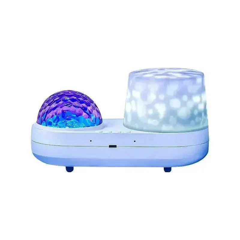 Rustgevend DreamLuxe nachtlampje projector tovert kinderkamer om in magische sterrenhemel voor betere slaap.