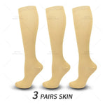 3 Paar Huidskleur