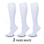 3 Paar Wit