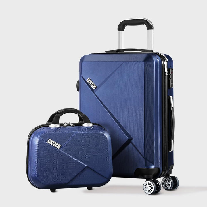 Comfortabele hardschaal trolleys met uitschuifbaar handvat en stevige constructie.