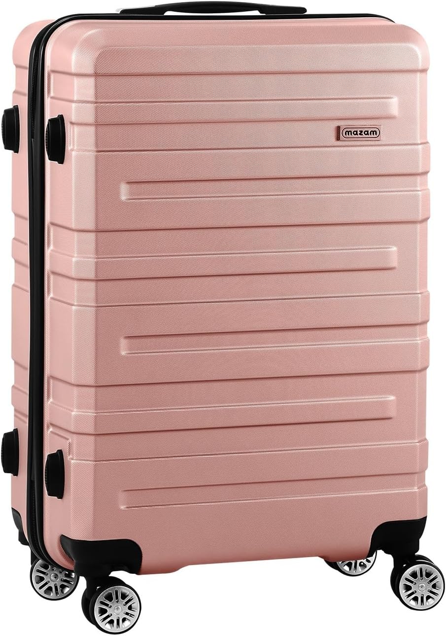 Set van 3 hardschaal trolleys met veilig TSA-slot, sterk omhulsel en ergonomisch handvat.
