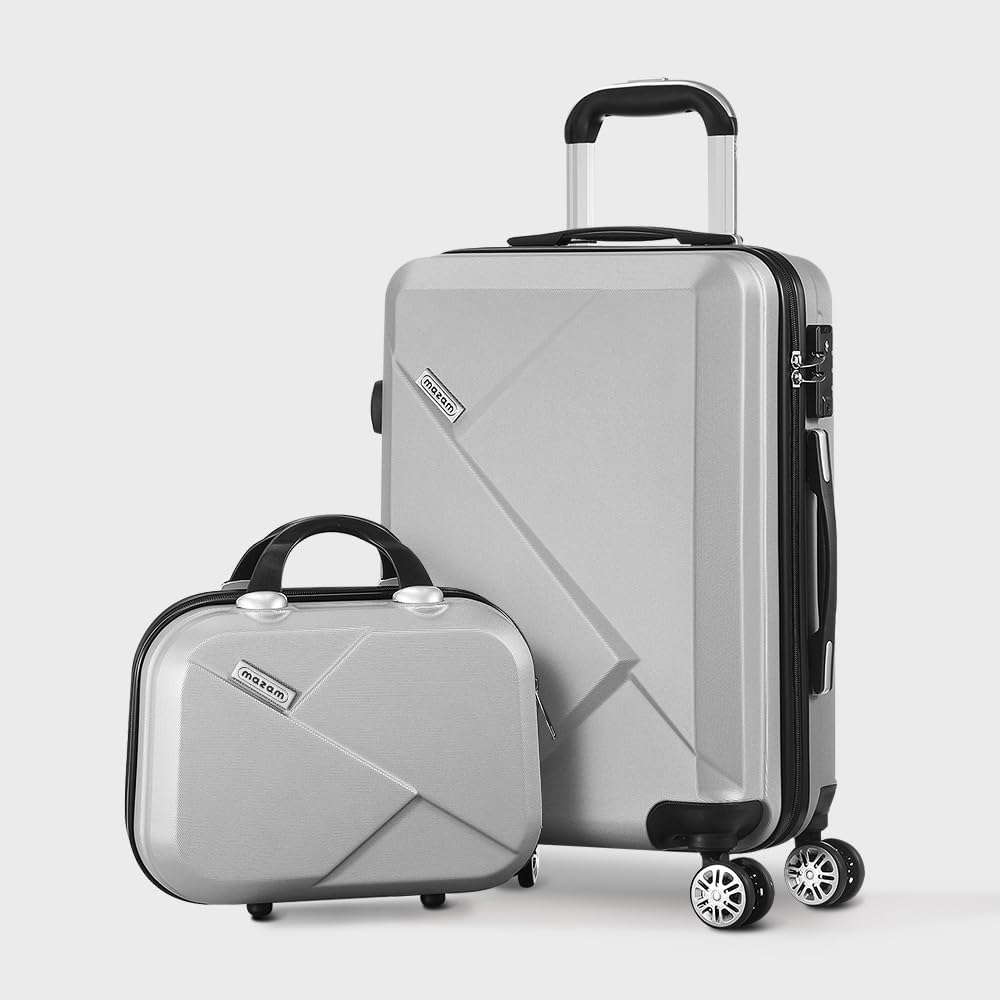 Set van 3 harde reis trolleys met stevige behuizing en gemakkelijke mobiliteit door spinner wielen.