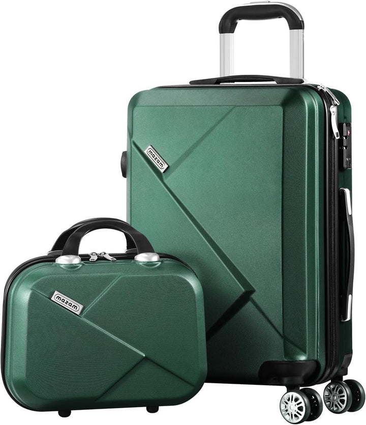 Robuuste reisbagage set met 3 hardschaal trolleys, spinner wielen en georganiseerde binnenkant.