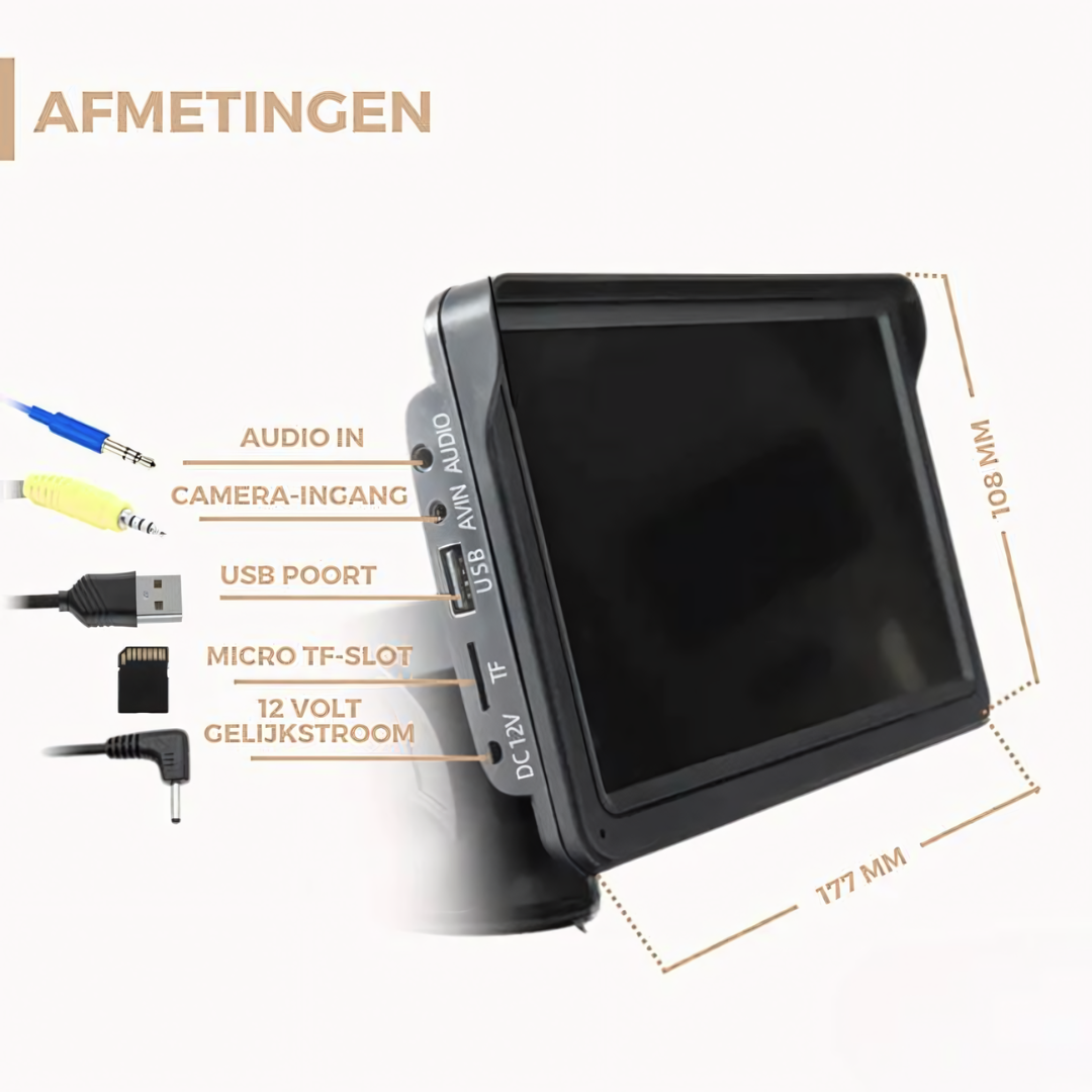 Geniet van smart navigatie en multimedia met de DrivePlay Slimme Auto Adapter; upgrade je rijervaring.