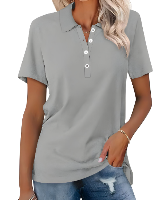 Duurzaam Dames Poloshirt Nova. Comfortabel & stijlvol voor elke gelegenheid; perfecte tijdloze top.