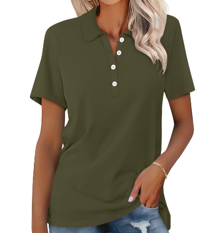 Veelzijdig Dames Poloshirt Nova. Stijlvolle dameskleding, geschikt voor zakelijk, casual & sportief.