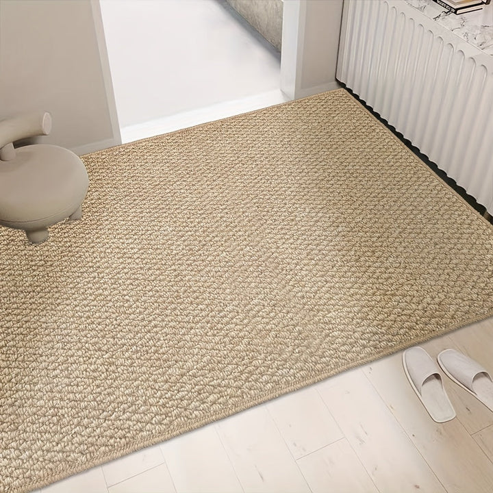 Duurzame absorberende EcoMat deurmat voor een schone entree, perfect voor hal of gang.
