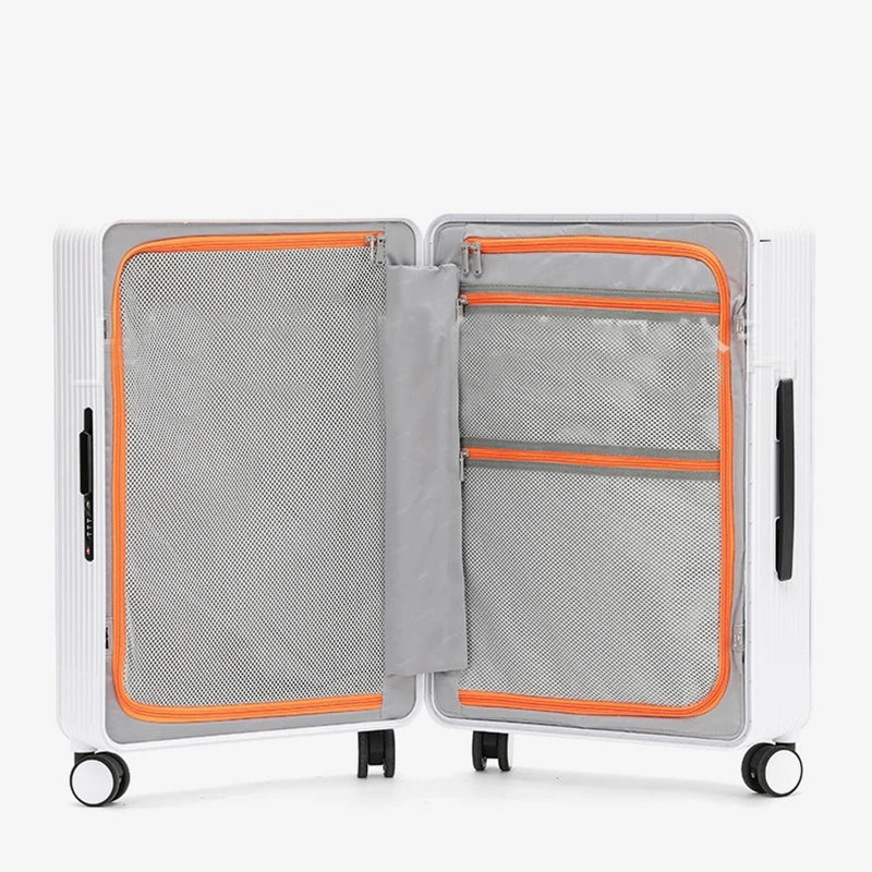 Duurzame Dublin hardcase reiskoffer met TSA-slot, polypropeen schaal en soepele 360° spinnerwielen voor reiscomfort.