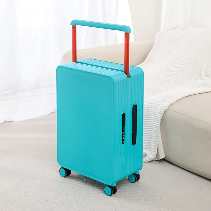Ruime Dublin hardcase reiskoffer M, perfect voor ruimbagage, met duurzame PP schaal en comfortabele wielen.