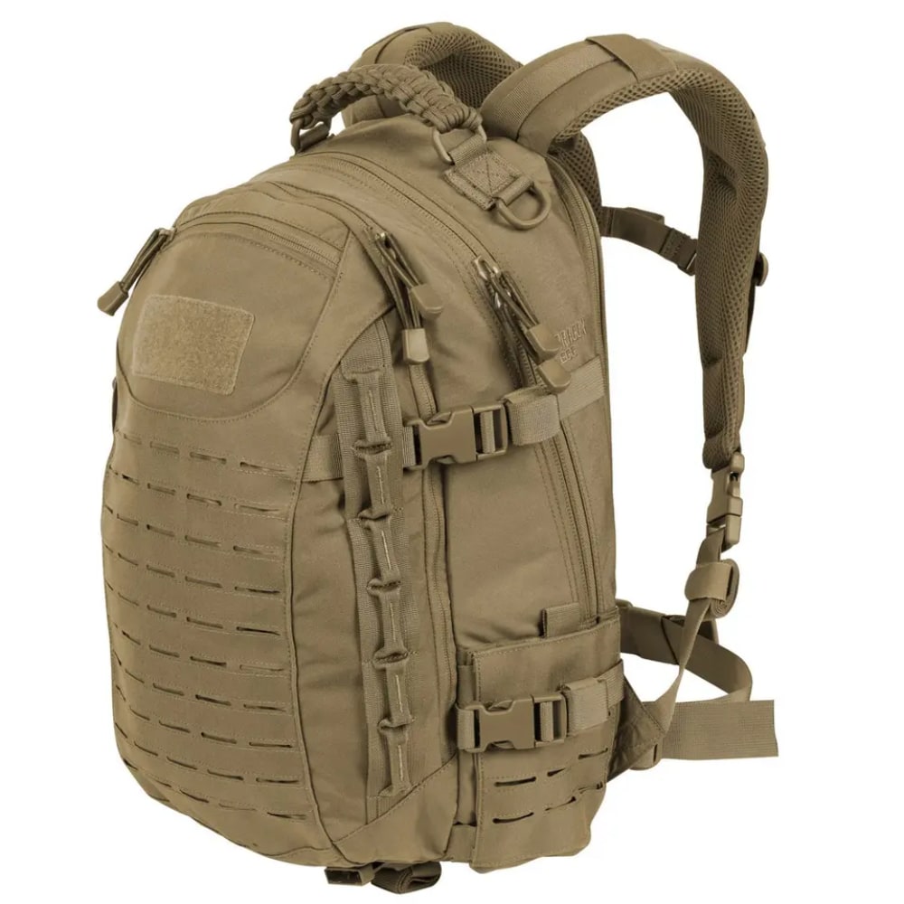 Comfortabele tactische 30L rugzak met Combat Vent System, ideaal voor lange wandeltochten.